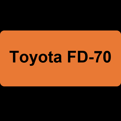 Toyota FD-70
